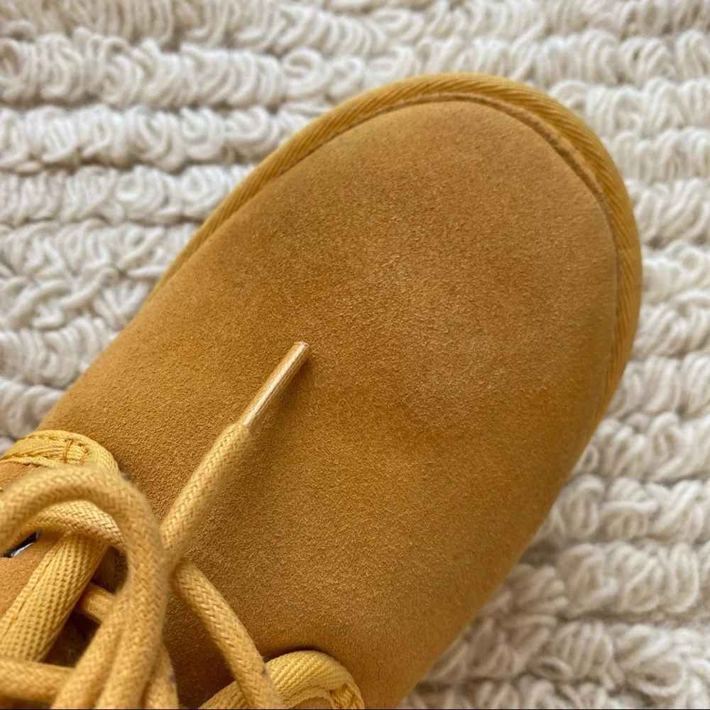 UGG girls' amber yellow Neumel II ankle boots 4